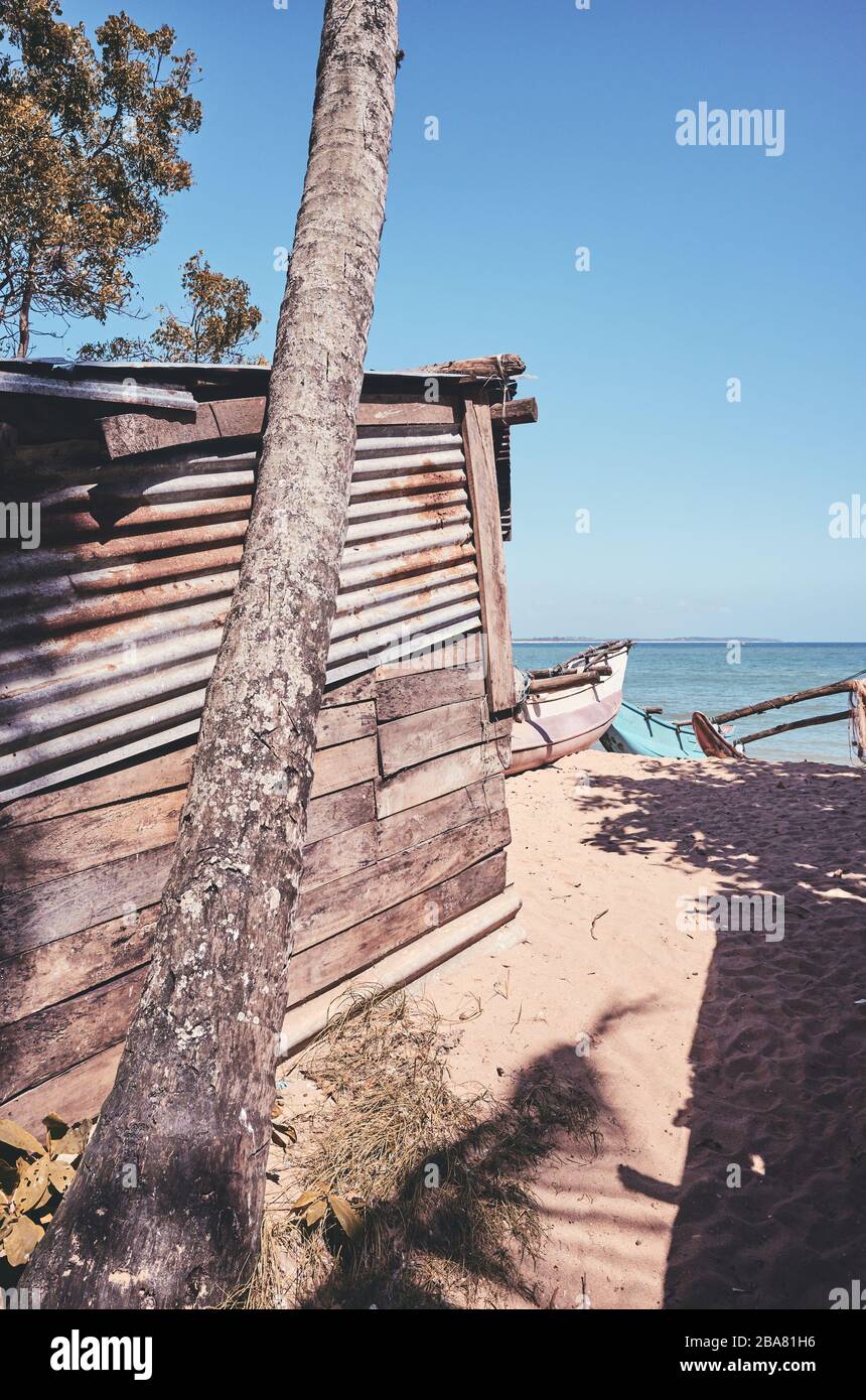 Old shack at the beach hires stock photography and images Alamy