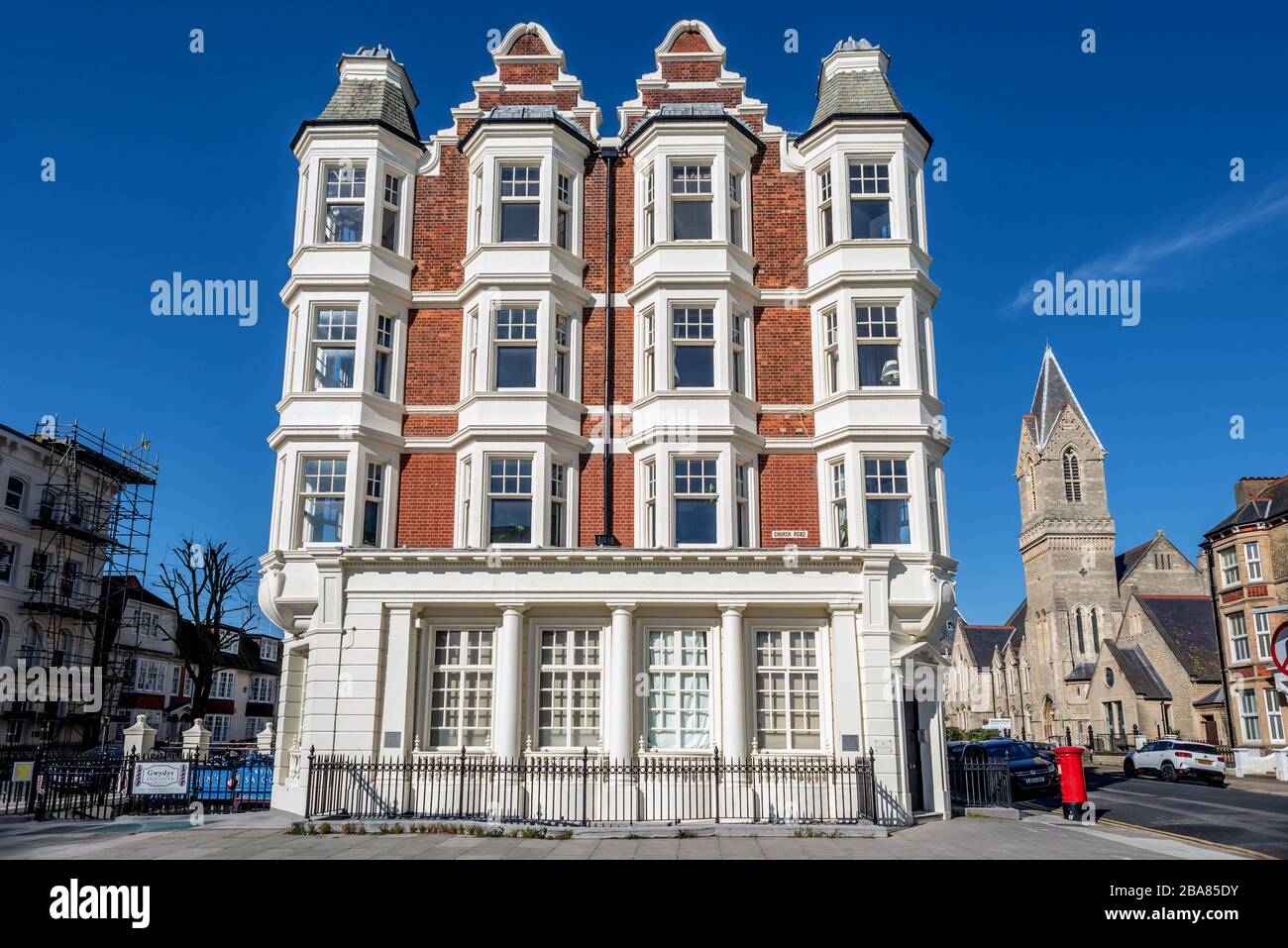 Gwydyr Mansions in Hove Stock Photo Alamy