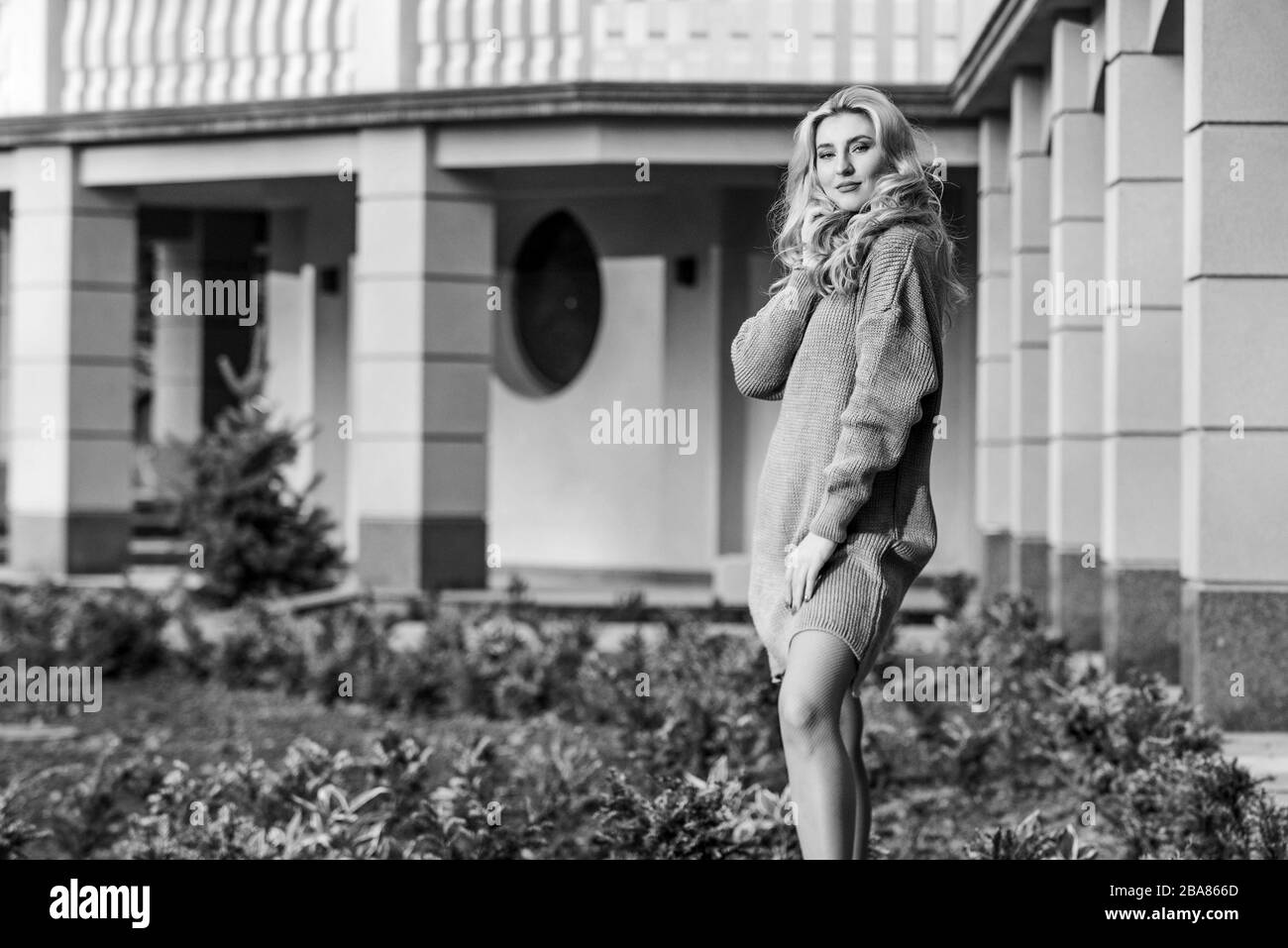 oversized woolen sweater