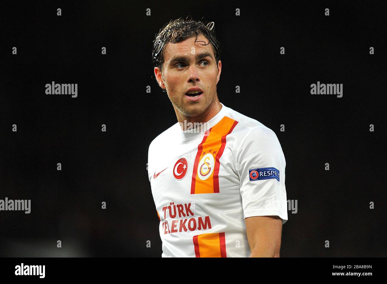 Johan Elmander, Galatasaray Stock Photo Alamy