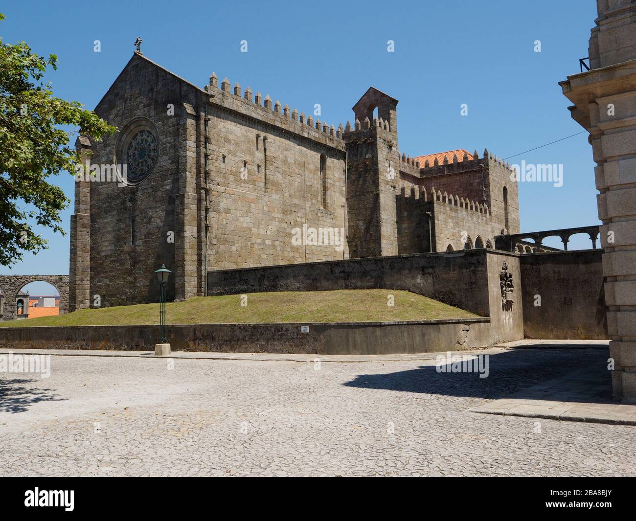 Mosteiro de Santa monastery church, in Villa do Conde, Portugal Stock Photo