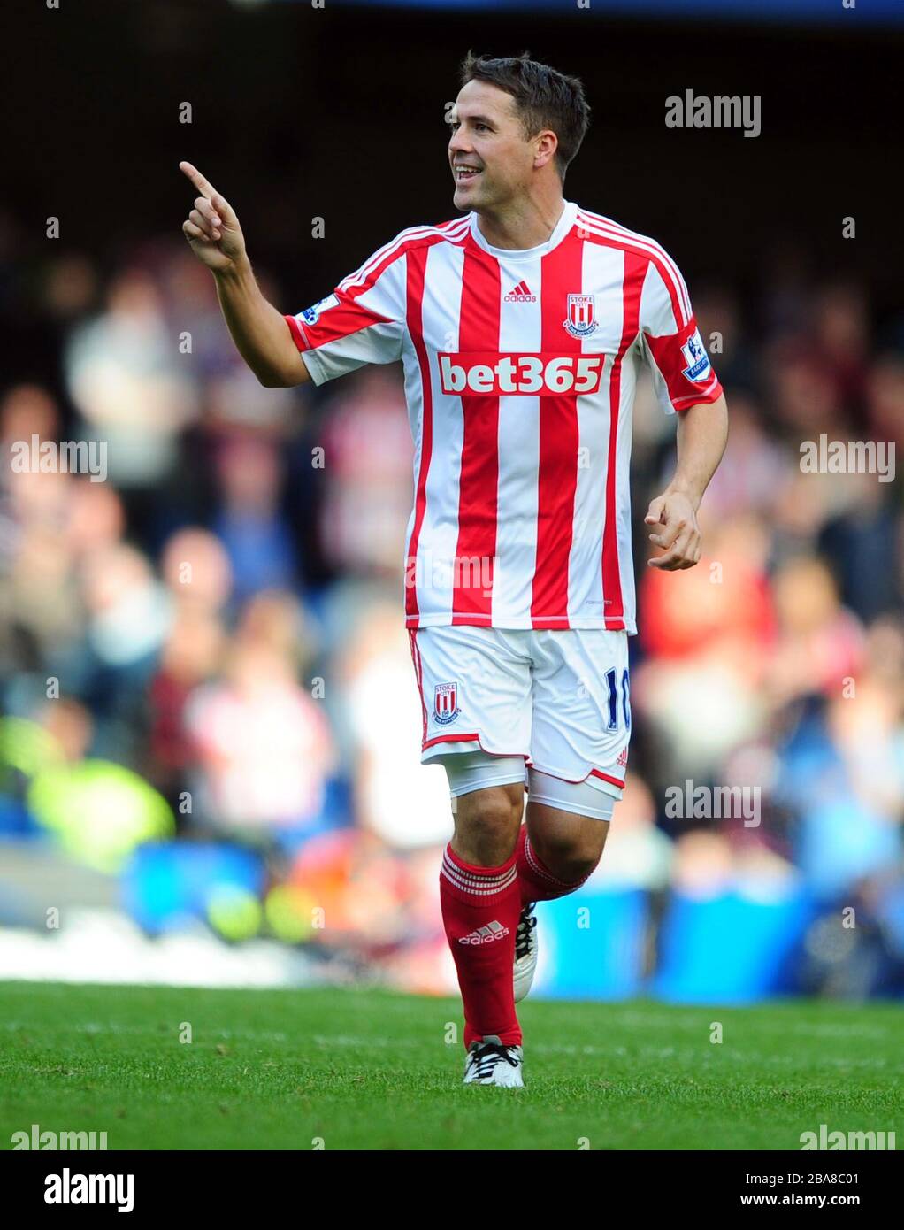 Stoke City's Michael Owen Stock Photo