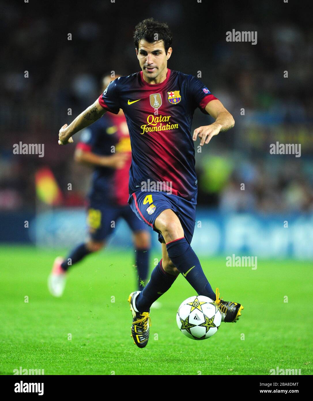 Barcelona's Cesc Fabregas Stock Photo - Alamy