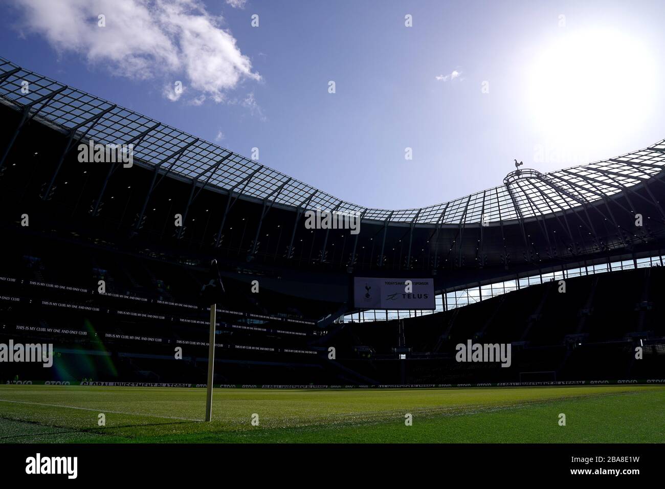 A general view of Tottenham Hotspur Stadium ahead of the match Stock Photo
