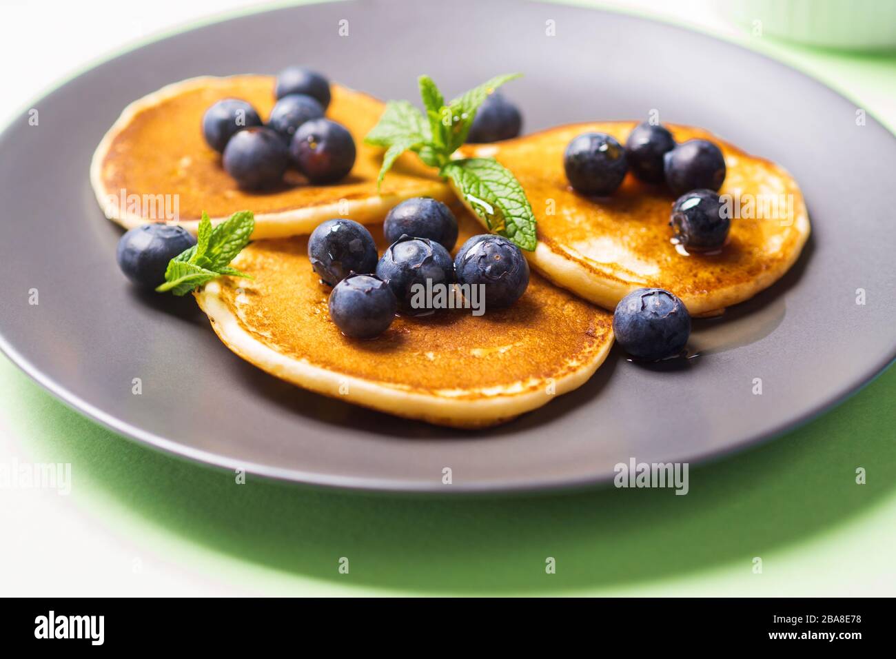 Stack ricotta pancakes hi-res stock photography and images - Alamy