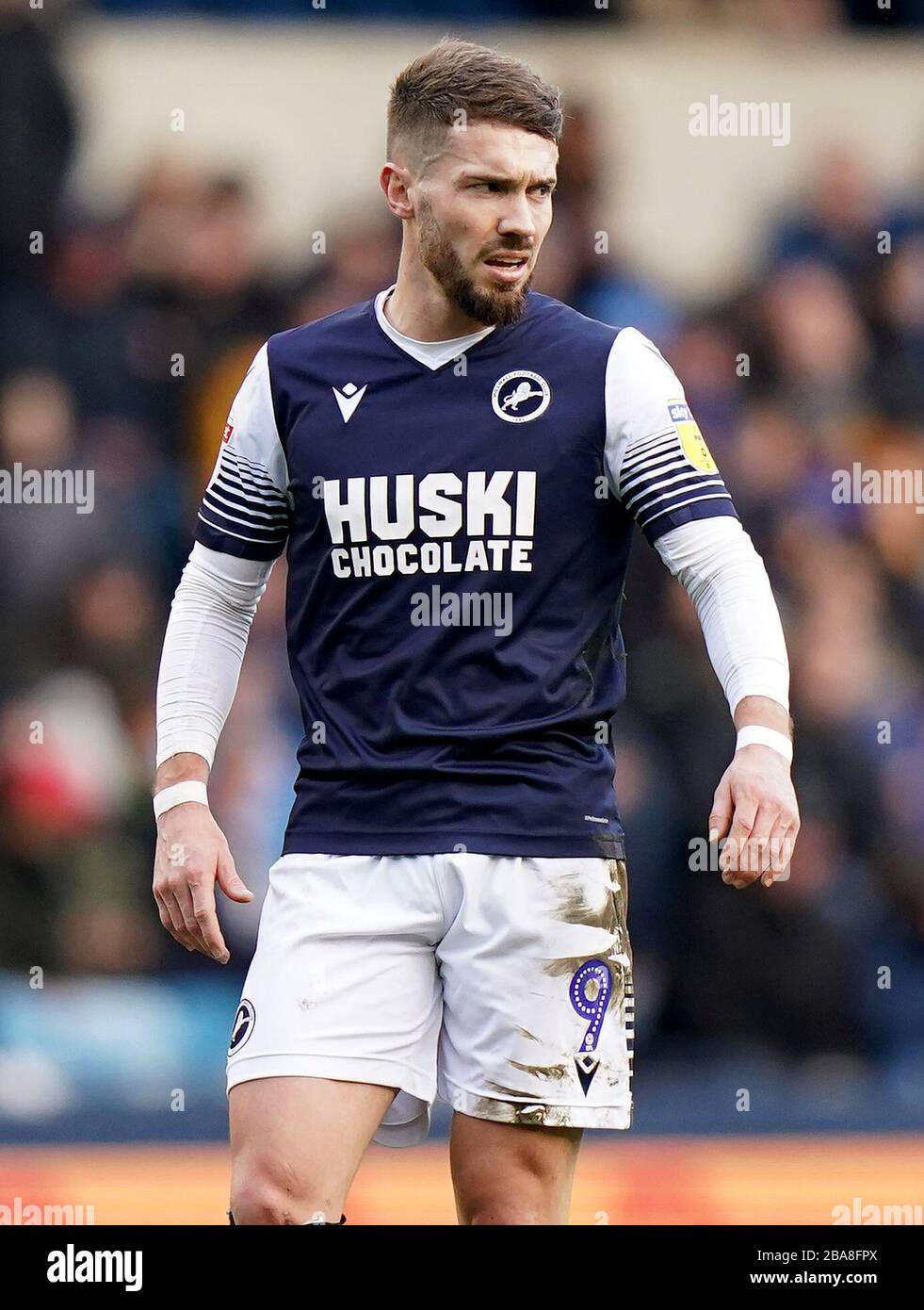 Millwall's Tom Bradshaw Stock Photo - Alamy