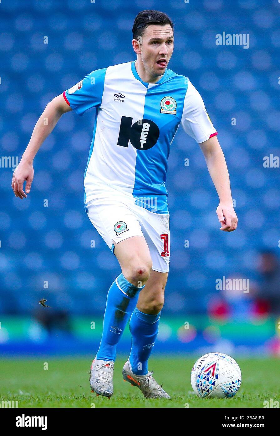 Blackburn Rovers' Stewart Downing during the Sky Bet Championship match at Ewood Park Stock Photo