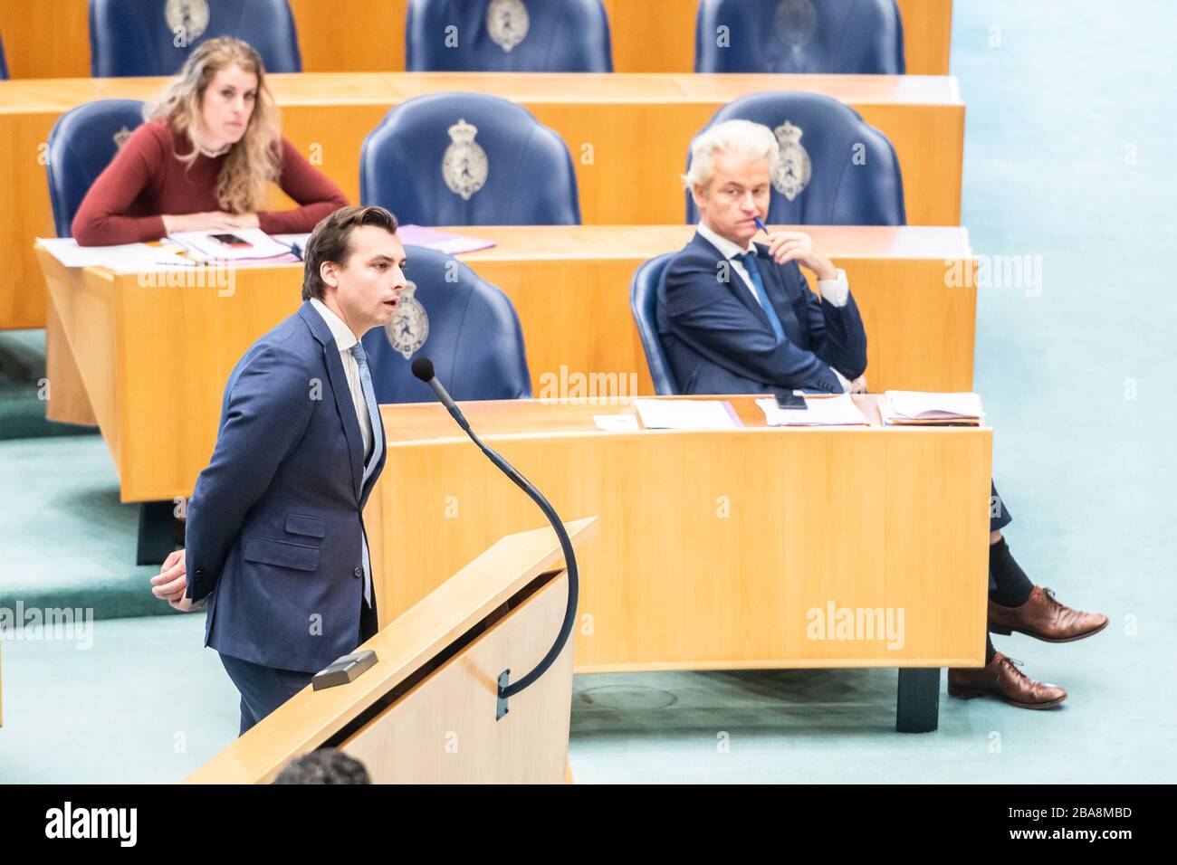 Den Haag Netherlands 26th Mar 2020 Den Haag 26 03 2020 Debate In Dutch Parliament About