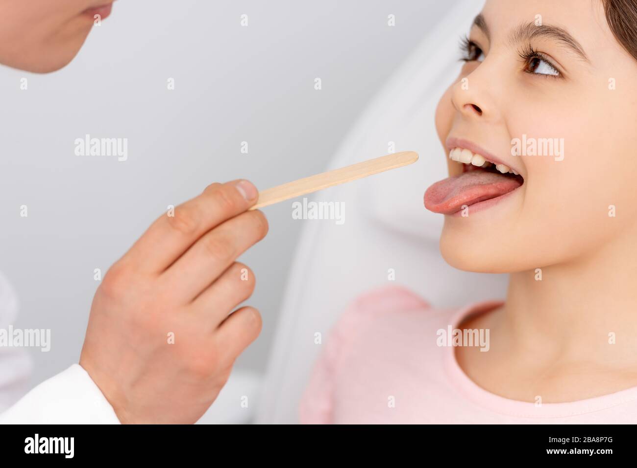 Tongue Depressor Stock Photo - Download Image Now - Tongue