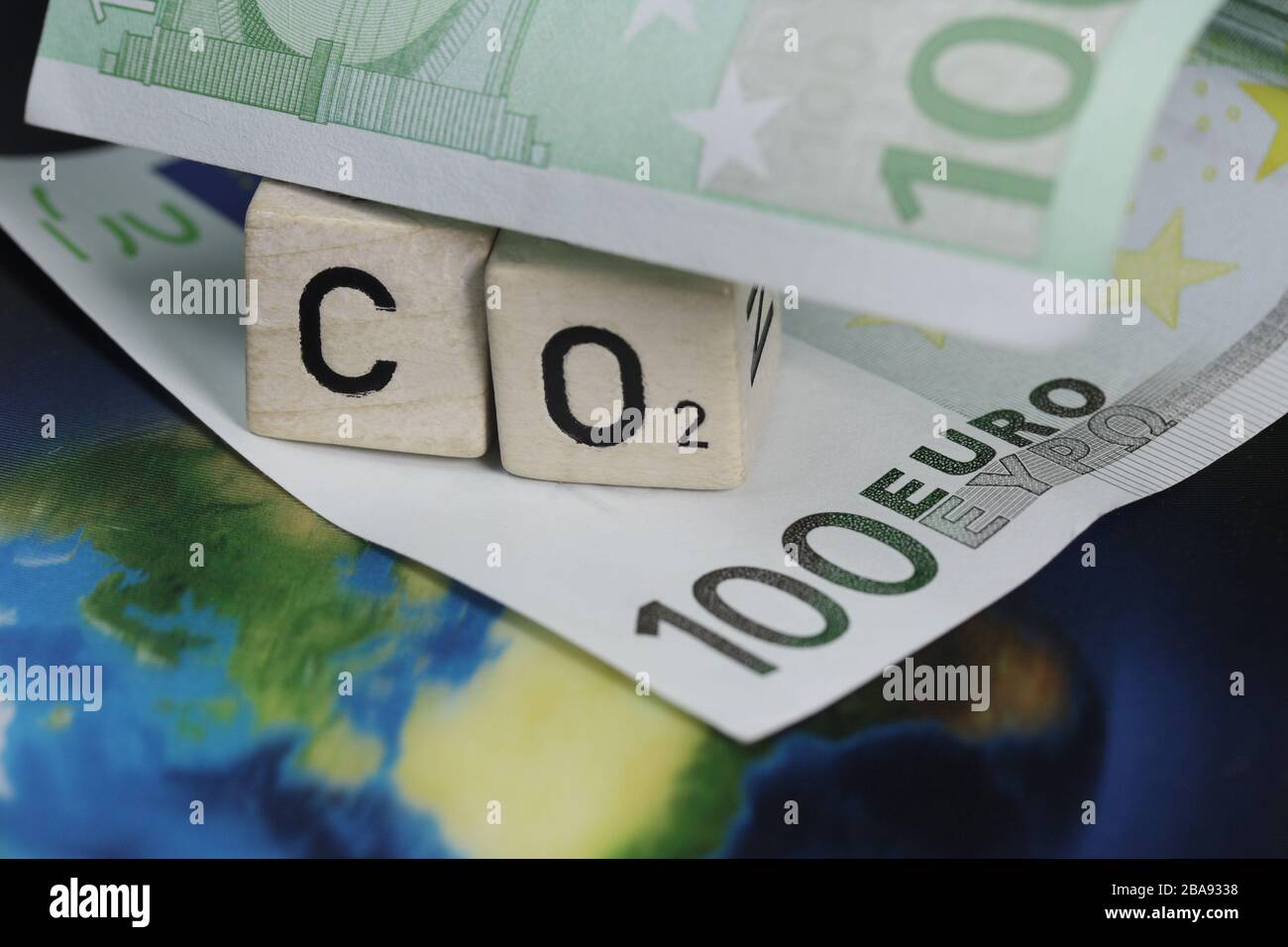 CO2-Steuer Stock Photo