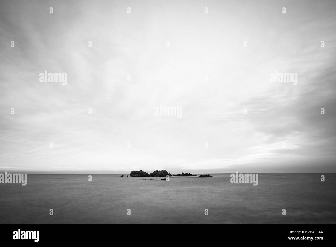 Calm black white hi-res stock photography and images - Alamy