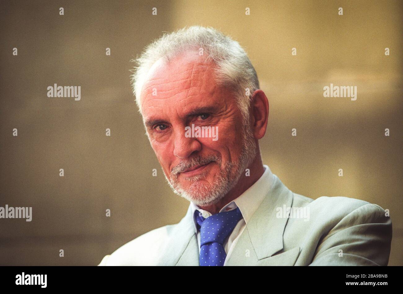 Terence Stamp, actor, at the Edinburgh International Film Festival, Edinburgh, Scotland, UK, August 2002. Stock Photo