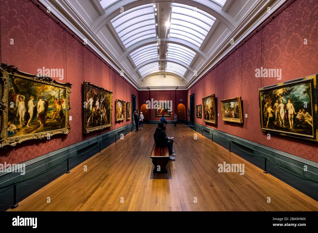 Interior gallery london architecture hi-res stock photography and ...