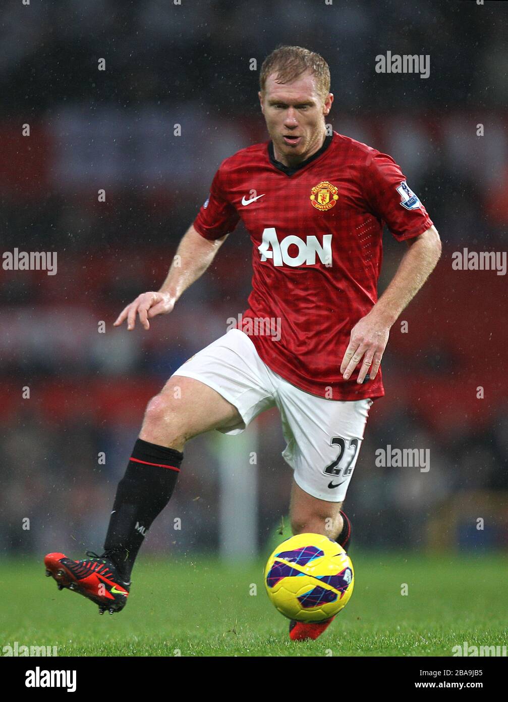 Soccer Stars] Paul Scholes (Manchester United / Home / 2012) micro