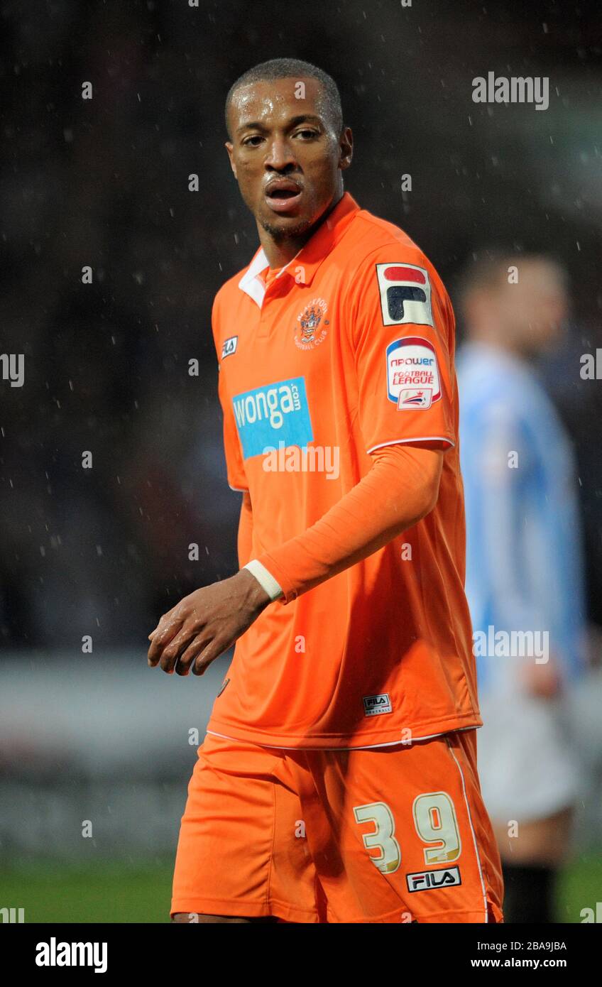 Wes Thomas, Blackpool Stock Photo