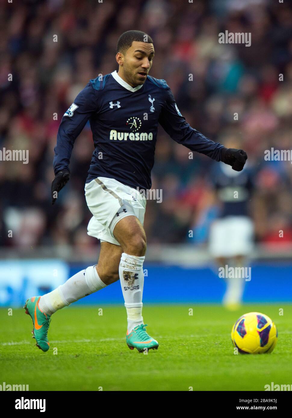 Aaron Lennon Tottenham Hotspur Stock Photo Alamy