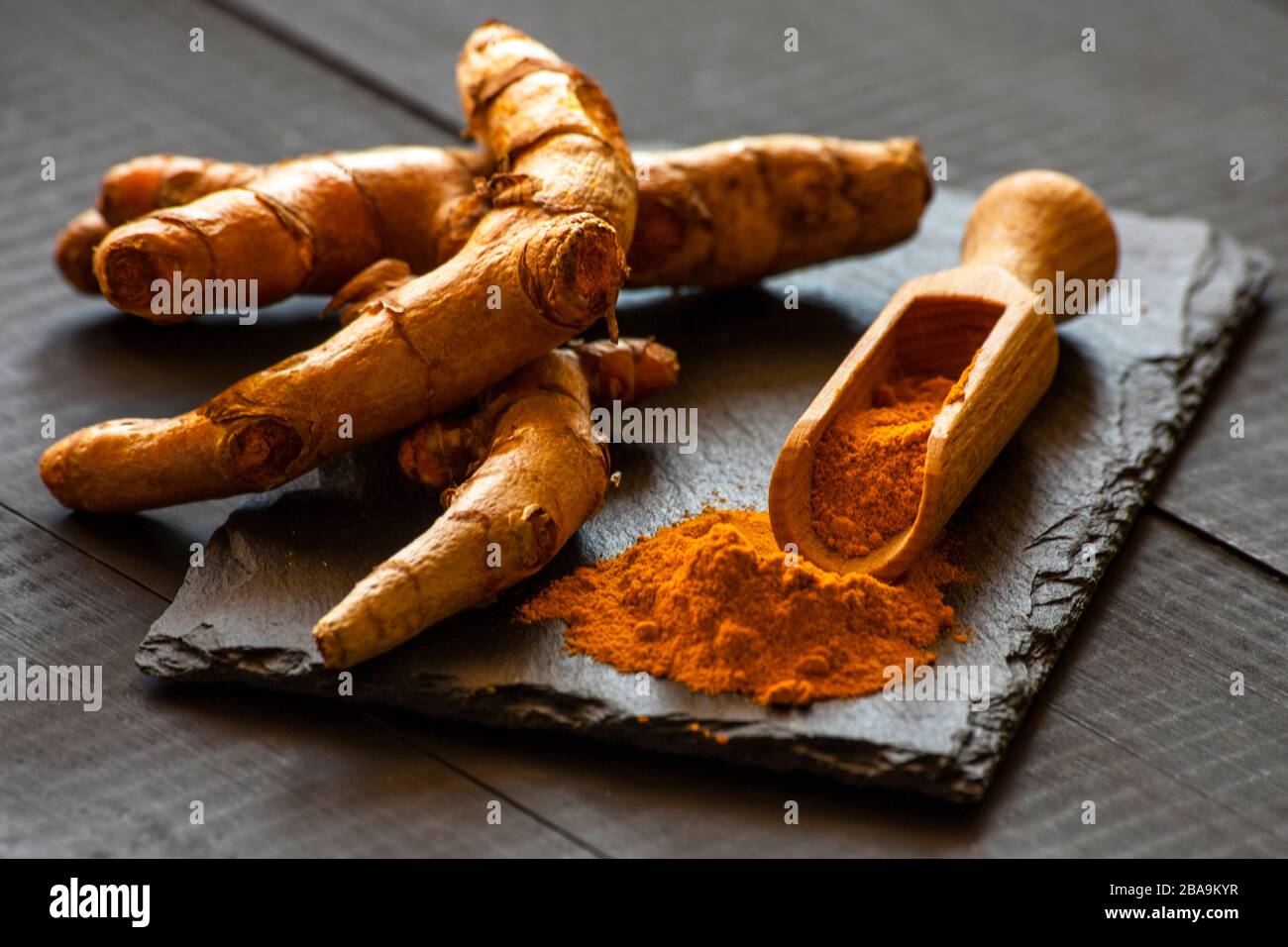Turmeric powder spice. Spices concept photo Stock Photo Alamy