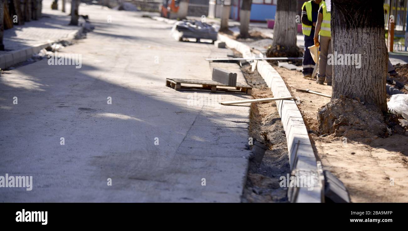 Municipal roadworks hi-res stock photography and images - Alamy