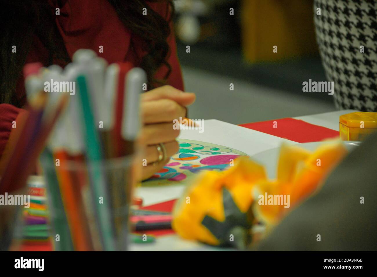 Art Therapy school Stock Photo Alamy