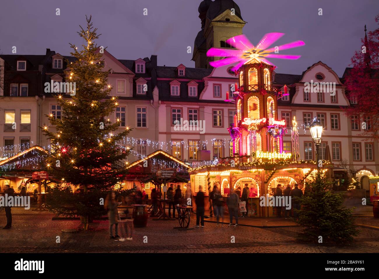 Koblenz christmas market. hires stock photography and images Alamy