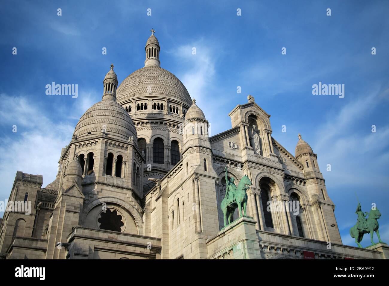 Sacre Coeur Cathedral, Paris, France Stock Photo