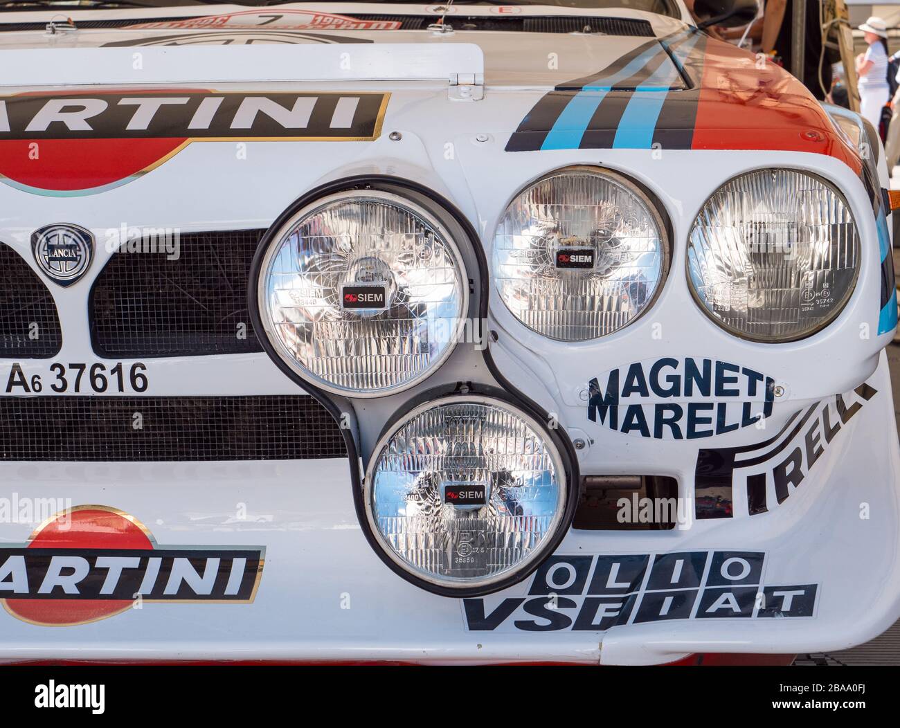 1986 Lancia Delta S4, Goodwood West Sussex UK Stock Photo