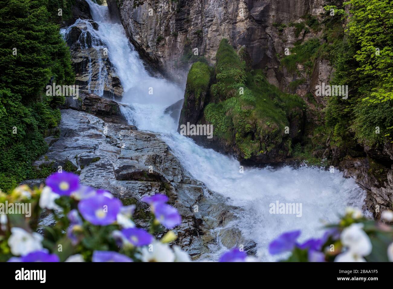 Gastein waterfall hi-res stock photography and images - Alamy