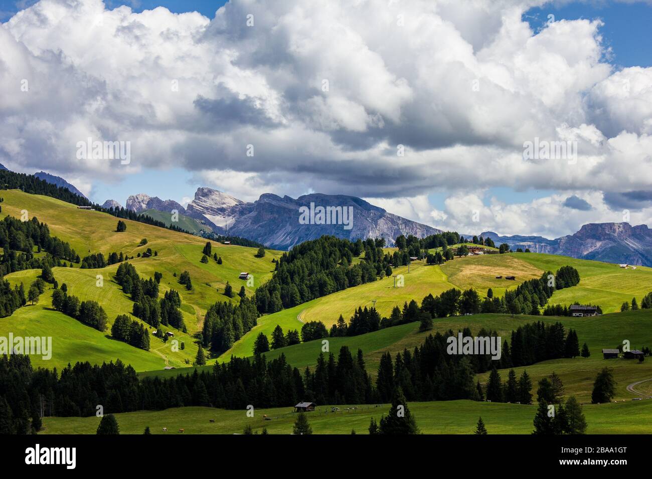 Compatsch Compatsch at seiser alm hi-res stock photography and images - Alamy