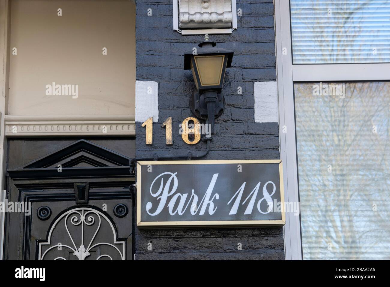 Bordello Park 118 Closed During The Corona Virus At Amsterdam The  Netherlands 2020 Stock Photo - Alamy