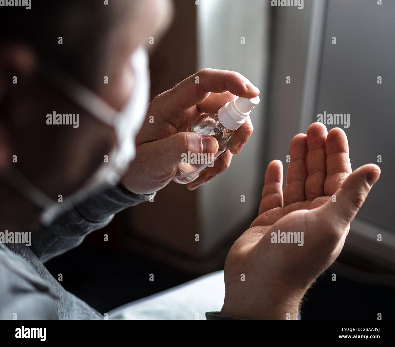 Germ prevention facial mask hi-res stock photography and images - Alamy