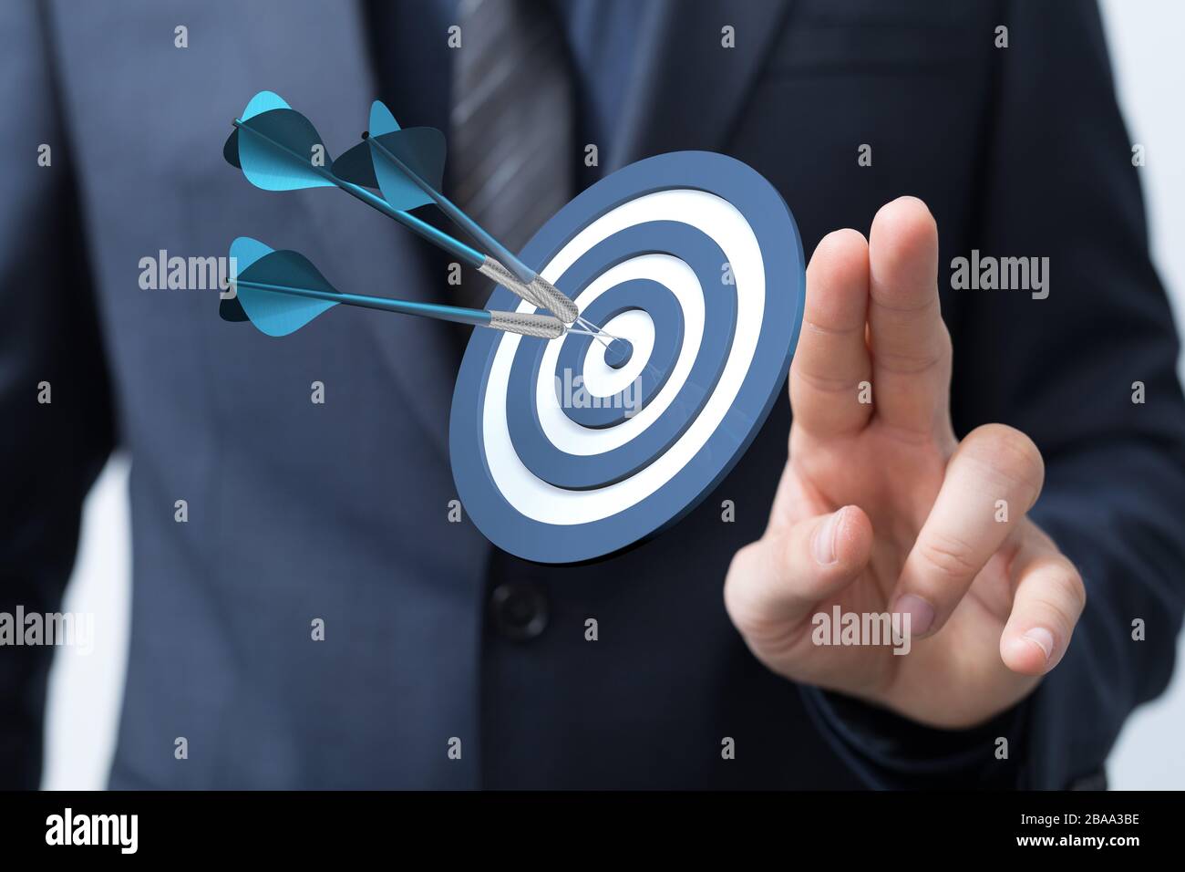 Goal achievement business success hi-res stock photography and images ...