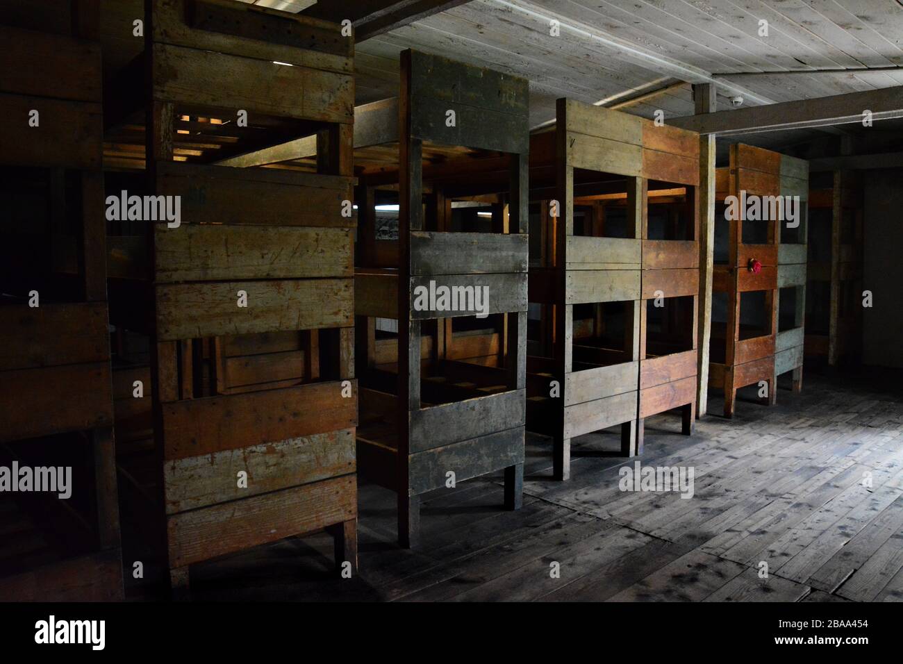 Stutthof Nazi German concentration camp. Stock Photo