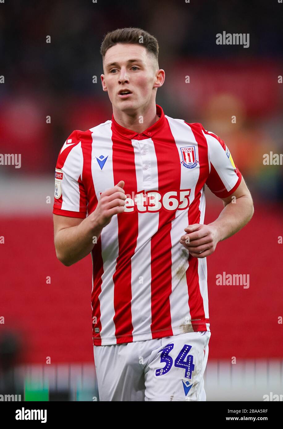 Stoke City's Jordan Thompson Stock Photo