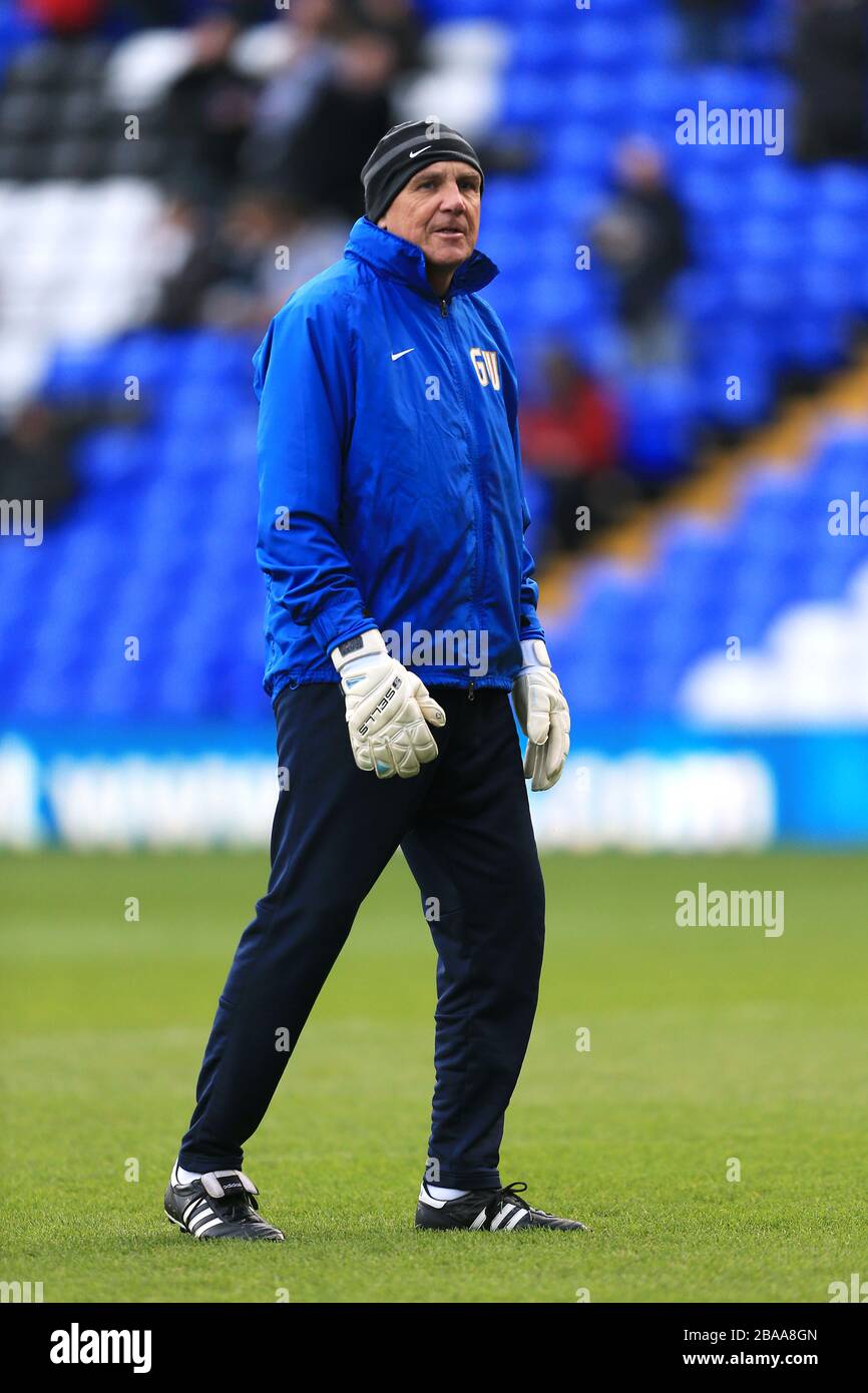 Crystal Palace Goalkeeping Coach Wood Stock Photo Alamy