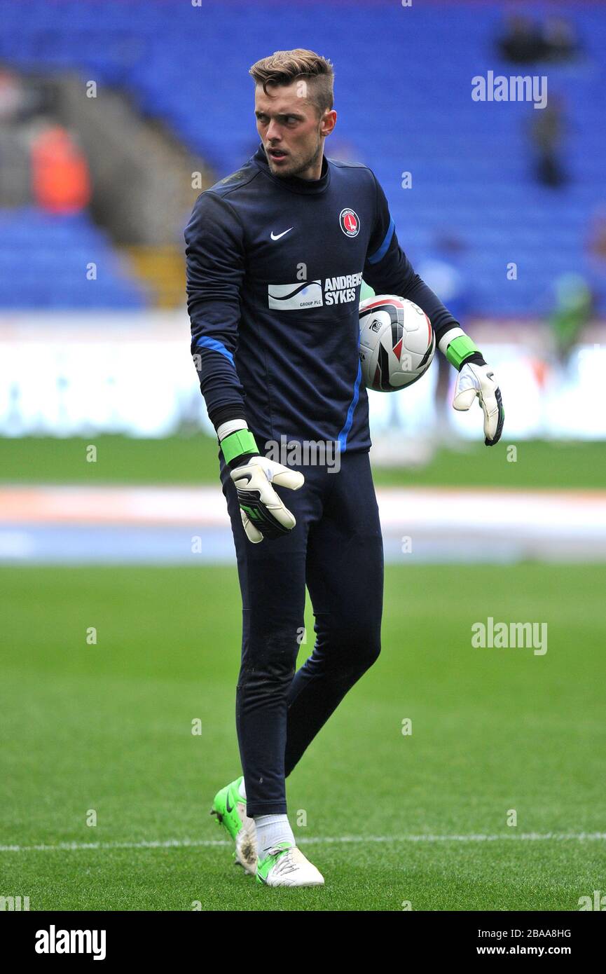 Ben Hamer, Charlton Athletic goalkeeper Stock Photo - Alamy