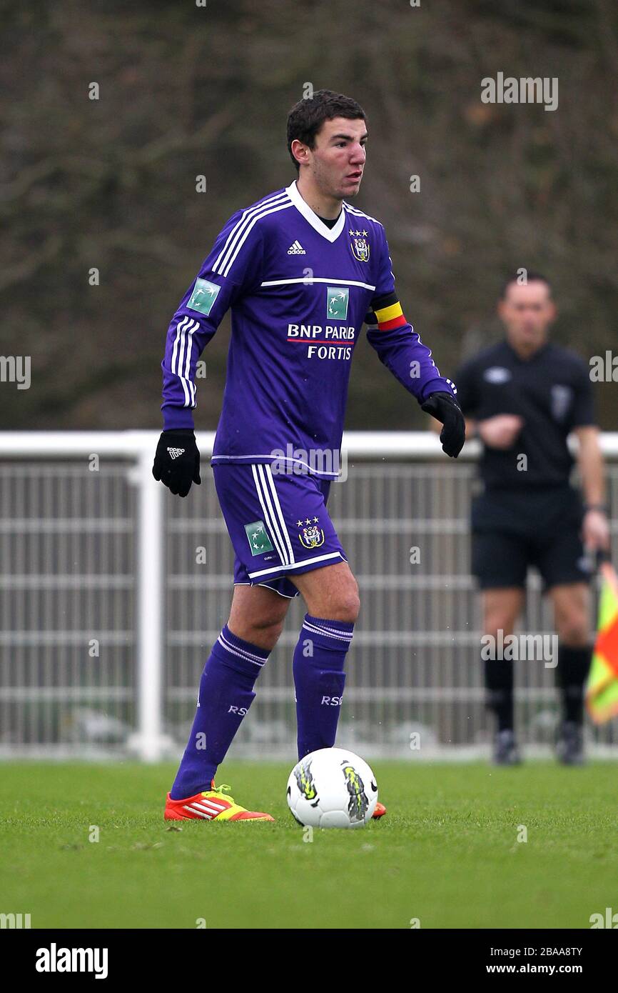 Michael Heylen, Anderlecht Stock Photo