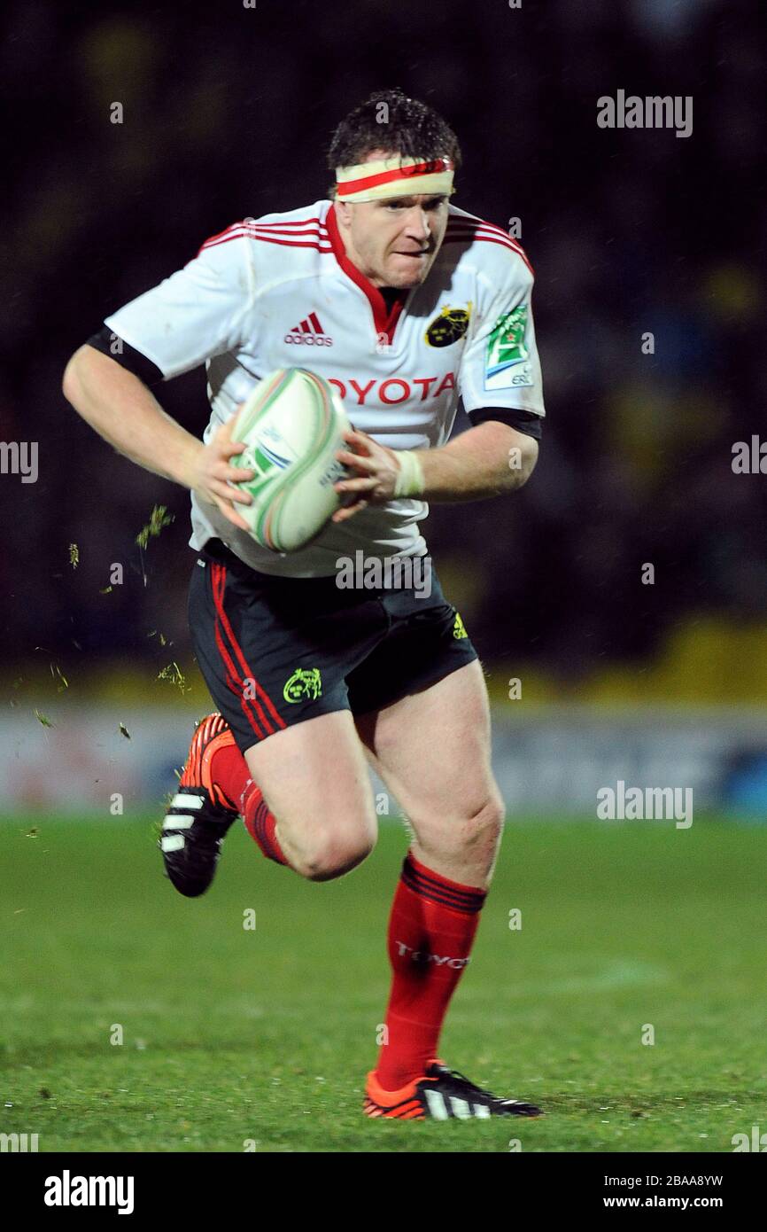Mike Sherry, Munster Stock Photo