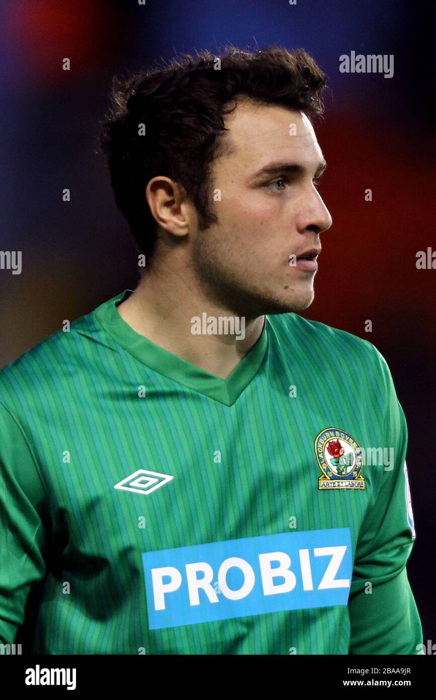 Blackburn Rovers goalkeeper Jake Kean Stock Photo Alamy