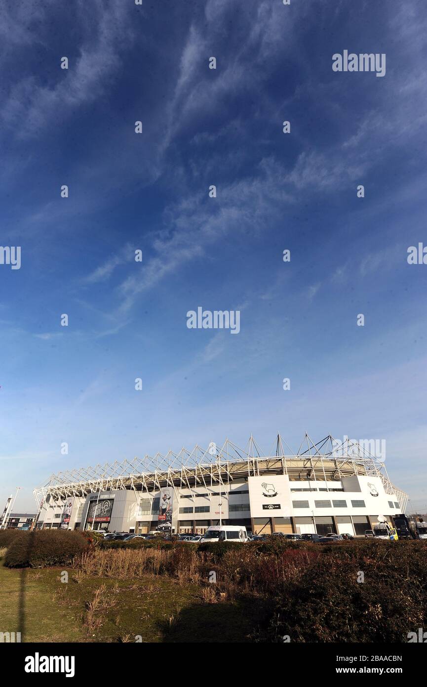 Derby county pride park stadium hires stock photography and images Alamy