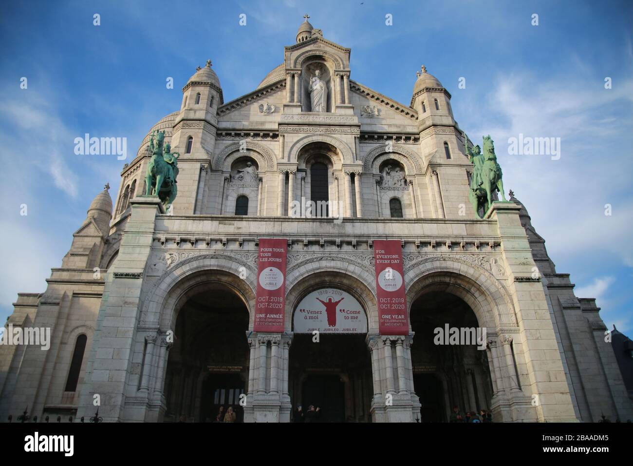 Sacre Coeur Cathedral, Paris, France Stock Photo