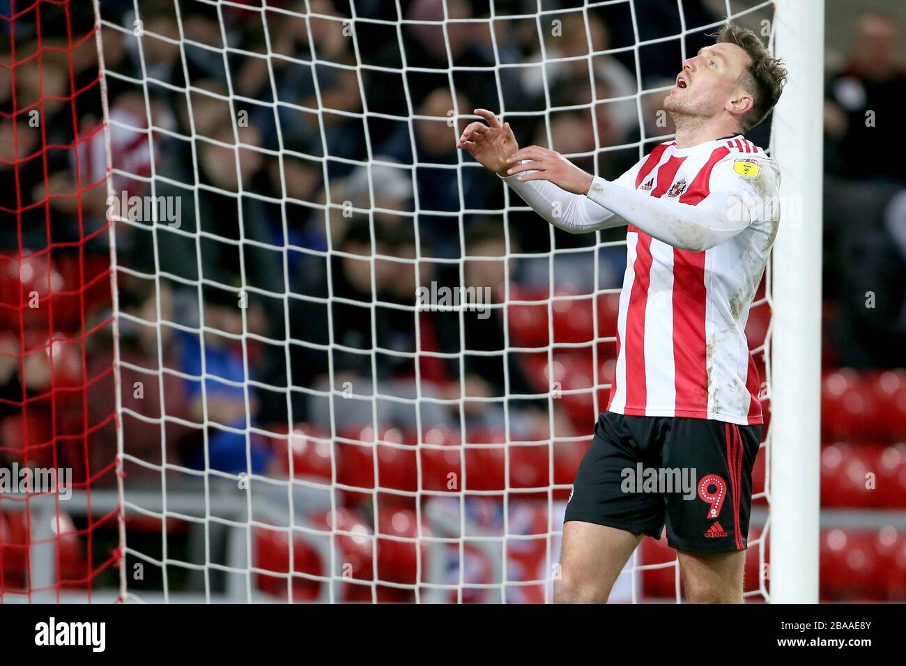 Sunderland's Charlie Wyke rues a missed chance Stock Photo