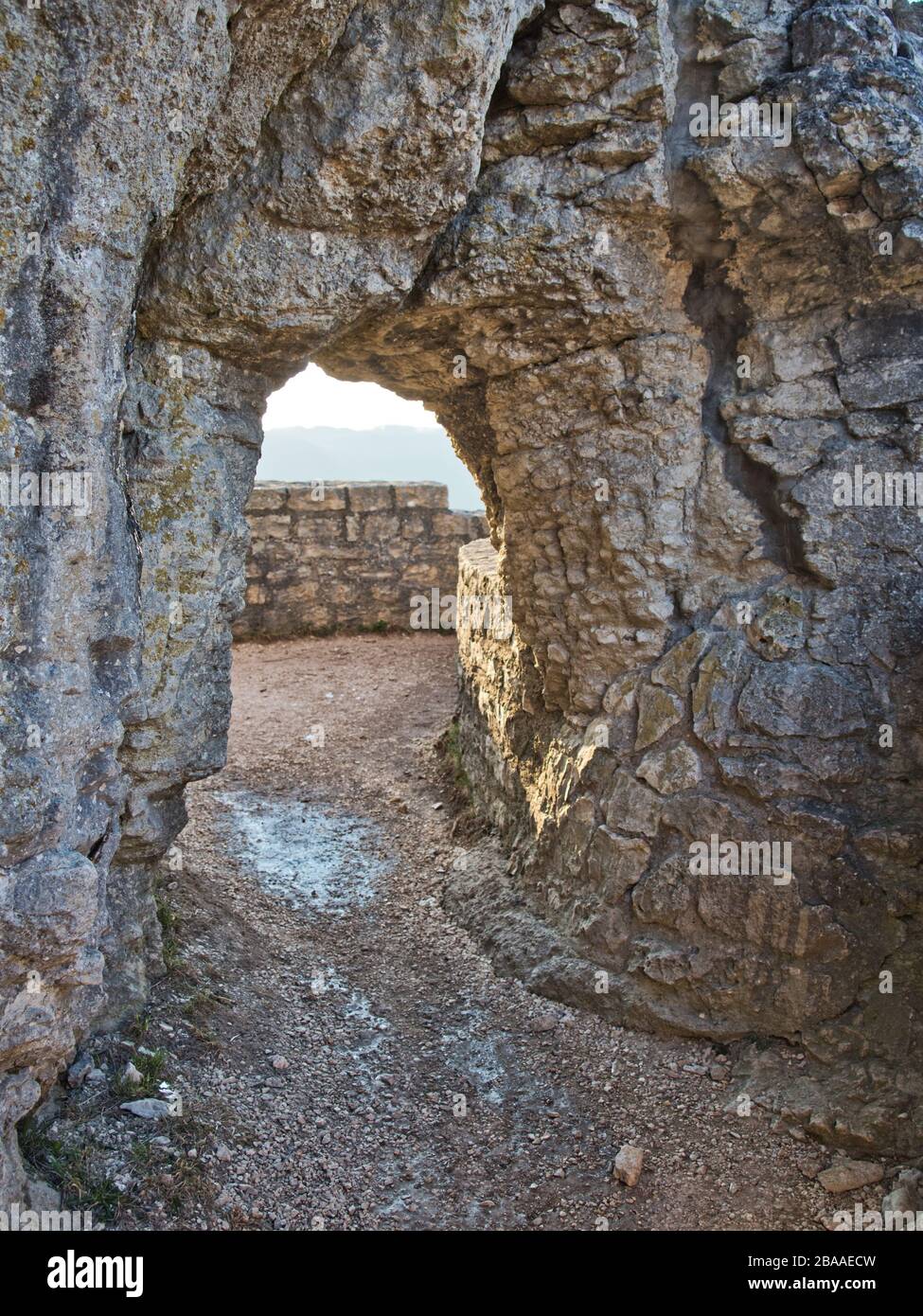 Old Castle ruins in Germany Stock Photo - Alamy