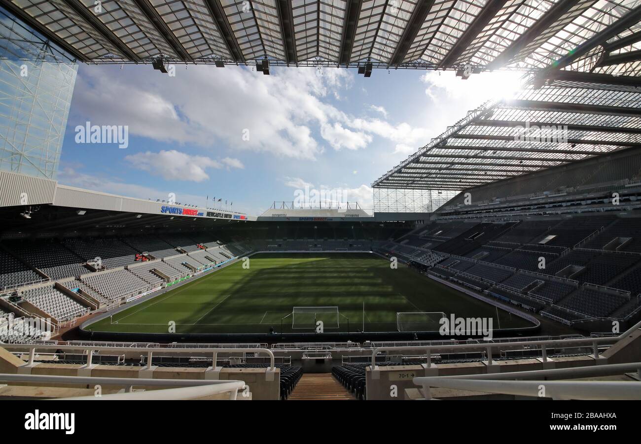 A general view of St James' Park Stock Photo - Alamy