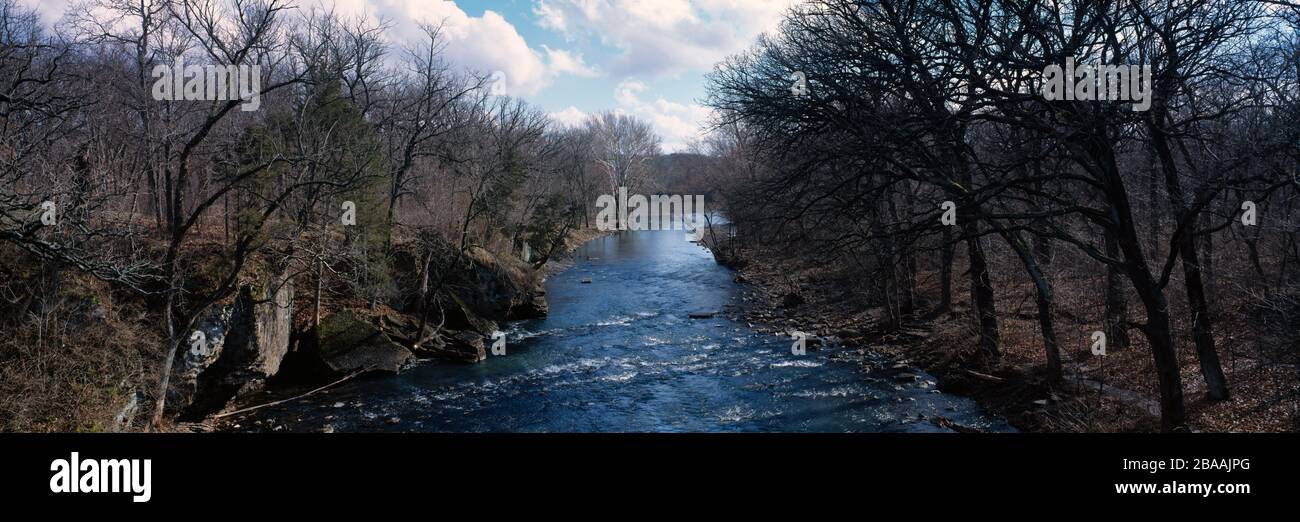 Rock Creek, Kankakee River State Park, Illinois, USA Stock Photo Alamy