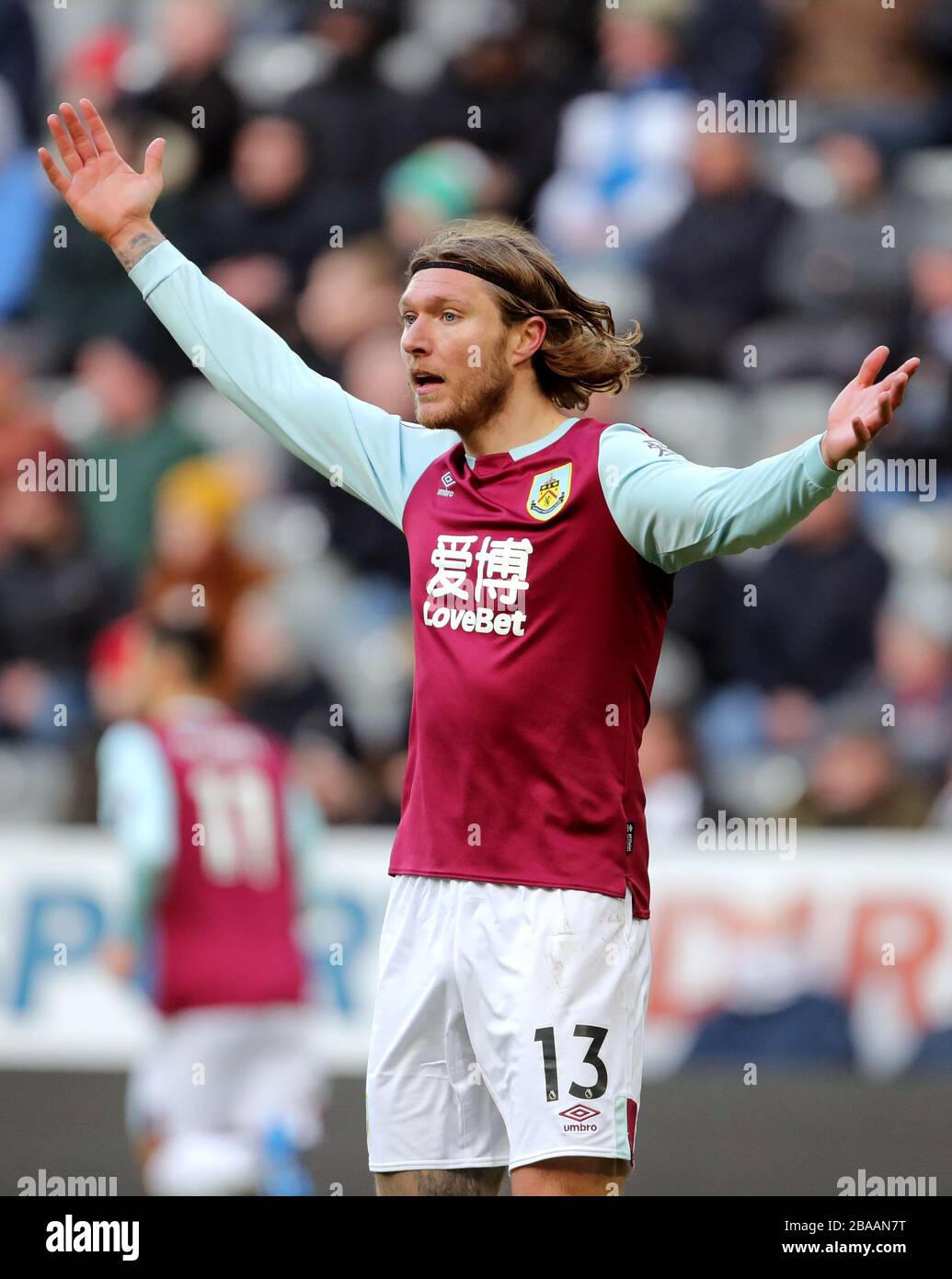 Burnley's Jeff Hendrick Stock Photo