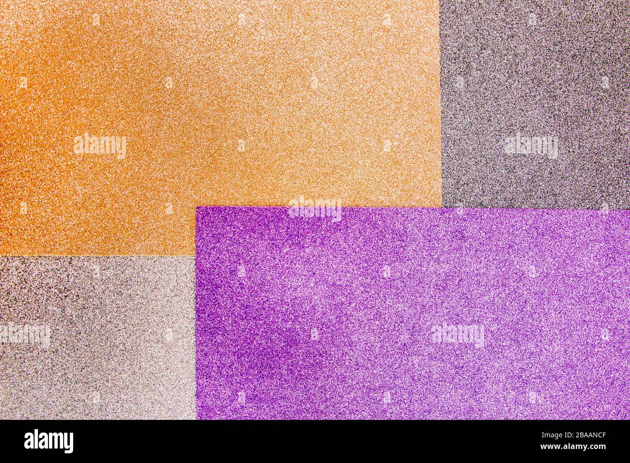 Abstract Background with Vibrant Purple and Gold Metallic