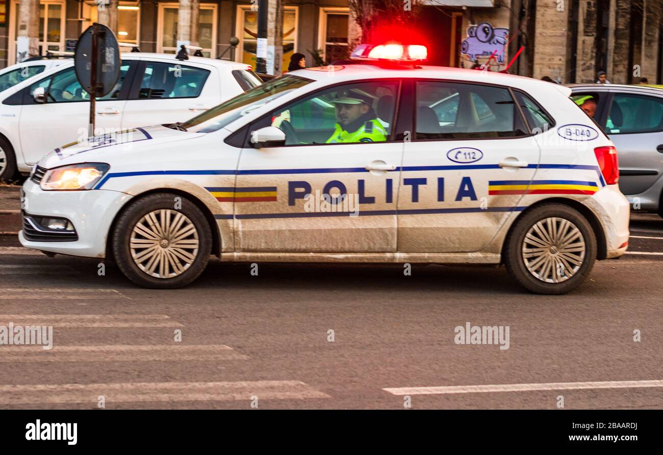 Car politia hi-res stock photography and images - Alamy