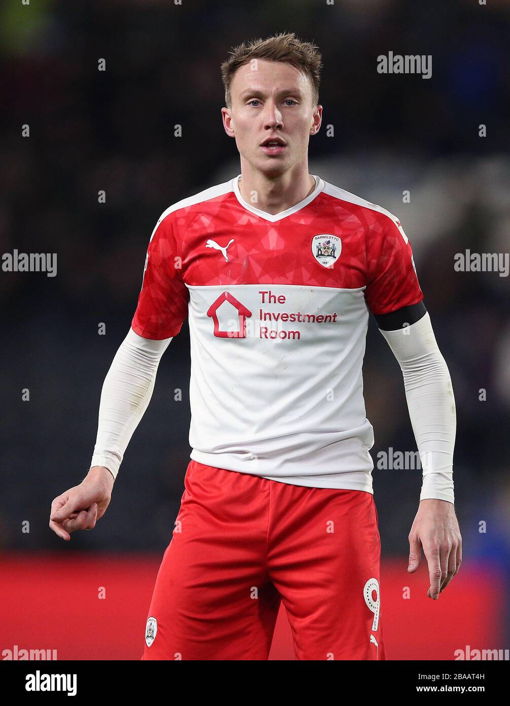 Barnsley's Cauley Woodrow Stock Photo