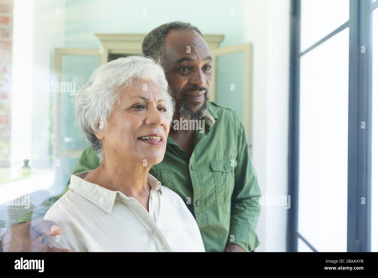 Senior African American couple Stock Photo - Alamy
