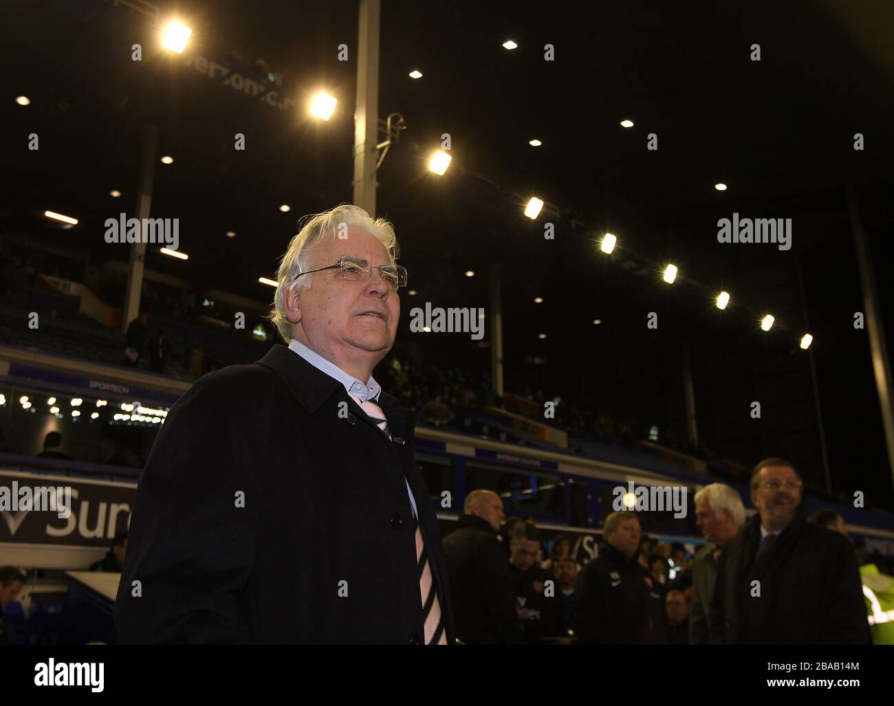 Everton's chairman Bill Kenwright Stock Photo